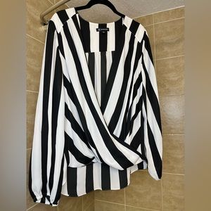 Black & White Striped Long Sleeve